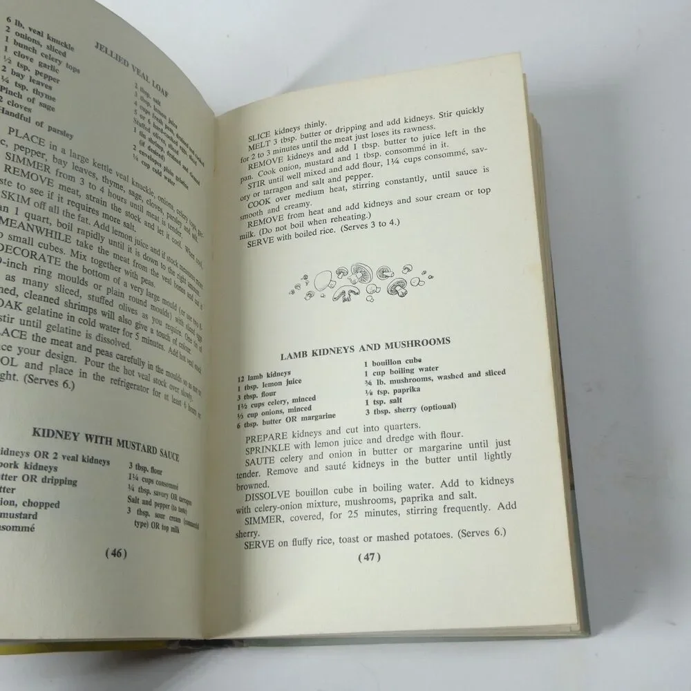 Helen Gougeon's Good Food Vintage 1958 Macmillan Canada Weekend Magazine Recipes